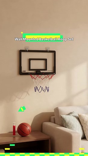 Mini Basketball Hoop for Indoor Fun and Training