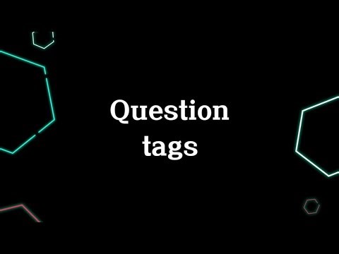Question tags, simple present tense || link 🔗 to practice online