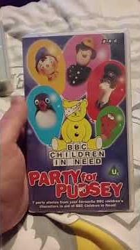 Children's picture house (1990) and BBC children in need - party for Pudsey (1997) VHS installment