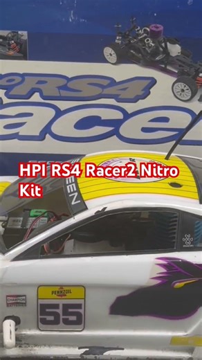 HPI RS4 Racer2 Nitro Touring Car Kit #nitro #automobile #traxxasracing