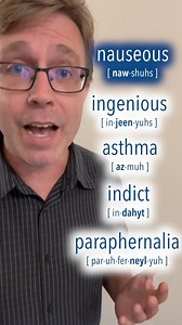 58K views · 1.4K reactions | 5 WORDS w/ CRAZY SPELLING & DIFFICULT PRONUNCIATION Watch more videos to practice your pronunciation. #interactiveenglish #pronunciation #englishpronunciation #englishpronunciationpractice #pronunciationpractice #americanenglish #shorts | Interactive English | Facebook