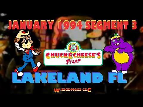 Chuck E. Cheese- January 1994 Segment 3 (Lakeland, FL)