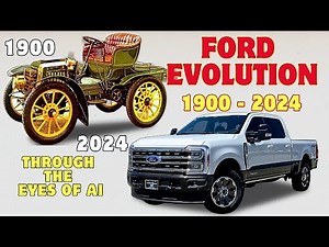 🚗Ford Evolution 1900-2024: AI’s Vision of Innovation #ai #evolution #carhistory #aivisanta