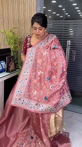 36K views · 328 reactions | Most Demanding tissue with Parsi work… ✨朗 Booking Number- 8101954367 #parsi #tissueparsi #silk #highlight #followers | Rajlakshmi's Saree | Facebook