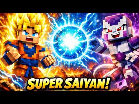 Minecraft Dragon Ball Z DLC FULL GAMEPLAY WALKTHROUGH 🔥 | Become a Super Saiyan!