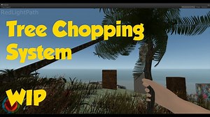 Tree falling and finally chop tree Script!