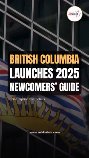 Ask Kubeir - Canadian Immigration Specialist on Instagram: "🇨🇦 BC has released the latest edition of its Newcomers’ Guide, designed to make settling in the province easier for newcomers. The 2025 edition features interactive QR codes, updated arrival checklists, reorganized chapters, and an A–Z reference section covering healthcare, housing, transportation, and more. The guide is available free in digital and print formats, ensuring that essential resources are accessible to everyone. It refle