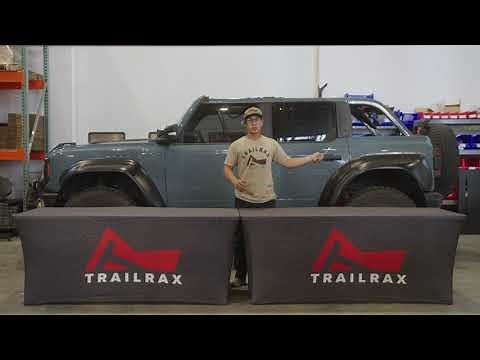 TrailRax Modular Roof Rack for the 4 Door Bronco Installation