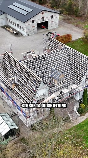 Nyt tag projekt sat igang🏠 #bendixbyg #lolland #carpenter #carpenterlife #tømrerlivet | Bendix - Byg v/Bendix Castle