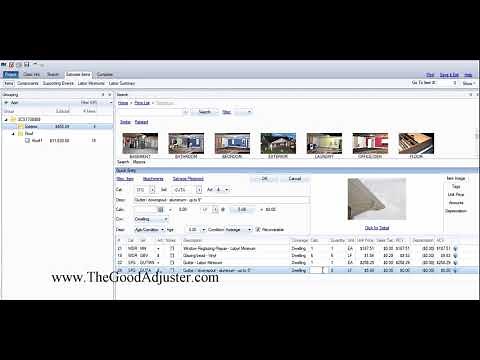 Adding Exterior Items In Xactimate Estimates :: The Good Adjuster
