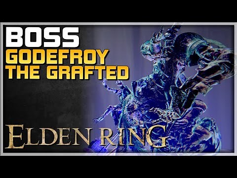 ELDEN RING Boss Fight Gameplay - GODEFROY THE GRAFTED - Golden Lineage Evergaol - Walkthrough Guide