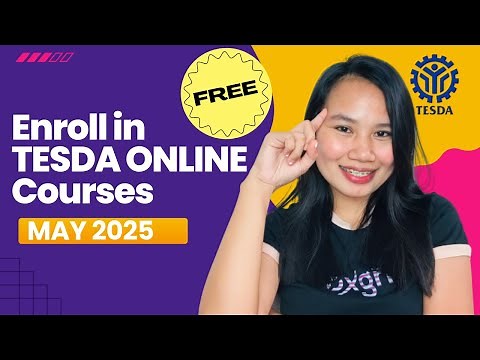 TESDA FREE ONLINE COURSES 2025 I COURSES OFFERED & HOW TO ENROLL