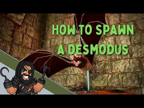 Ark | How to Spawn a Desmodus w/ Admin Commands