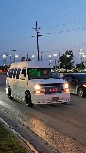 57K views · 322 reactions | GMC Conversion Van Drive By Fort Street Cruise 2023 | Casey Faitel | Facebook