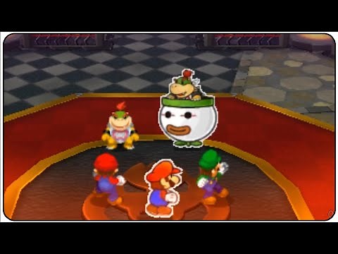 Mario & Luigi Paper Jam Walkthrough Part 39 Paper Bowser jr. & Bowser Jr. Boss Battle