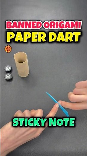 Origami Easy Paper Dart Tutorial How To Make Ceiling #origami #origamicraft #origamitutorial #shorts