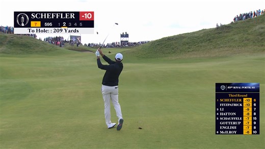 Scottie Scheffler closes out win at The Open