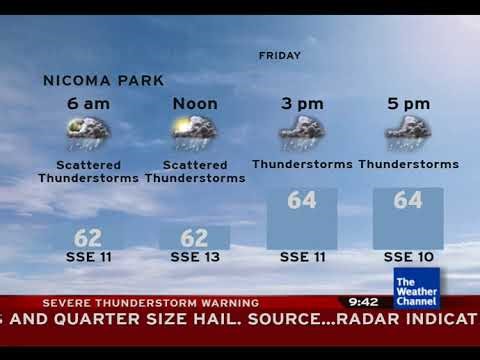 Intellistar 1 SD with Severe Thunderstorm Warning - Oklahoma City/Choctaw, OK (10/23/25)