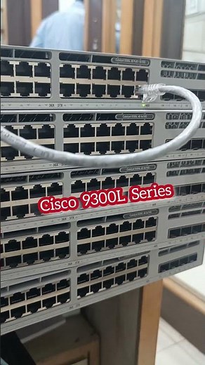 Cisco 9300l series switch stacking 🥰