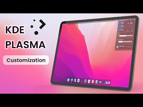 How to Customize KDE Plasma Look like mac | KDE Magic 🪄