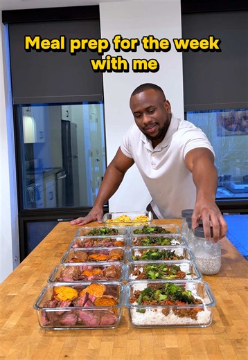 Meal prep for the week: breakfast, lunch & dinner ideas