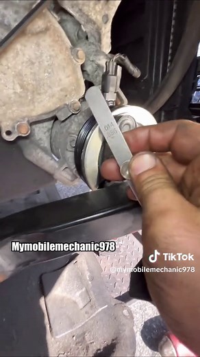 AC compressor clutch acting up? Shim adjustment is key for that perfect gap and smooth operation. #MechanicTips #CarRepair #AutoMaintenance #DIYCar #ACRepair