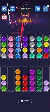 Ball Sort Puzzle Level 3744