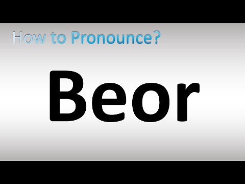 How to Pronounce Beor? (BIBLE)