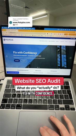 Replying to @RAINBYTHISTAL When I’m doing a website SEO audit, one of the first things I look at is how clearly your site explains what you actually do. If it takes that long for a human to figure it out, your on-page SEO is giving search engines nothing. Your headings need to give context to what your page is about and include your target keywords. This is Google SEO 101, but it’s one of the most common issues I see when reviewing website SEO. #websiteseo #googleseo #websiteseoaudit #onpageseo 