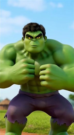 "Motu & Patlu vs Hulk: Epic Machine Gun Battle! 💥🔥 | #Shorts"
