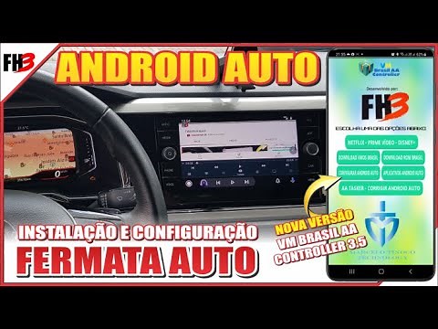 ANDROID AUTO: HOW TO INSTALL AND CONFIGURE FERMATA AUTO