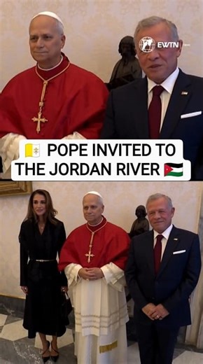 🇯🇴 His Majesty King Abdullah II and Queen Rania met Pope Leo XIV at the Vatican. During the meeting, the King highlighted Jordan’s ongoing efforts to preserve Christian holy sites, inviting him to visit the Baptism Site of Jesus Christ in Jordan. 🙏 Their conversation focused on strengthening the historic ties between Jordan and the Vatican, promoting peace in the Holy Land and advancing the shared values of tolerance, dialogue and coexistence. The King reaffirmed Jordan’s religious and histor