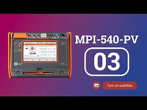 Sonel MPI-540 / MPI-540-PV - Recorder configuration according to user parameters