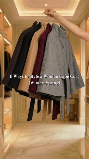 8 Creative Ways to Style Cape Coats This Winter