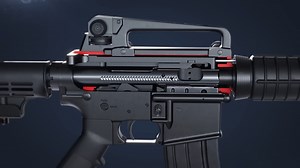 m4枪机是如何工作的