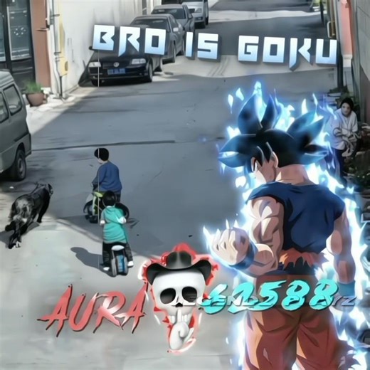 Bro is Real Life Goku 🗿#goku #dbs #shorts