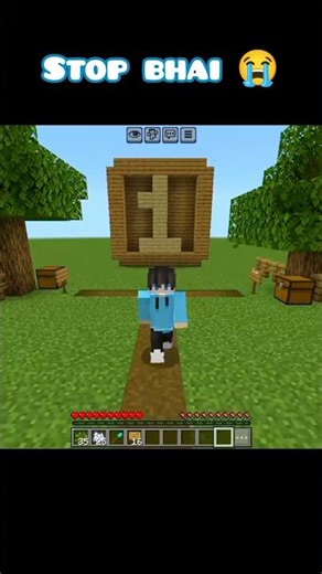 Minecraft But I Build A Biggest Tree Farm 🎄 #shorts