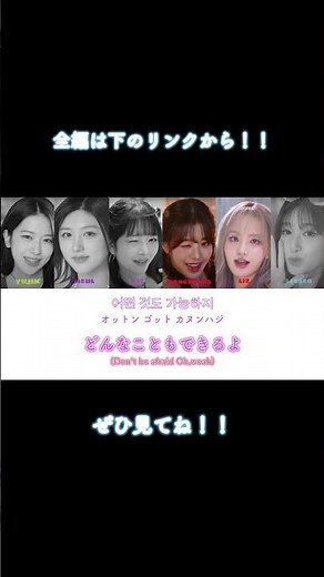 [IVE - summer festa] 日本語字幕/日本語訳/カナルび/パート分け(一部抜粋) #kpop #アイヴ #아이브 #shorts
