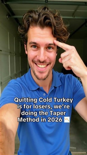 Quitting vaping: why cold turkey is overrated & taper method wins 📈 #shorts