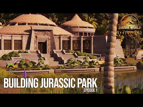 Making Jurassic Park in Jurassic World Evolution 2 ¦ Visitor Centre