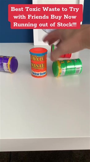 Best Toxic Waste for Sour Candy experience #fyp