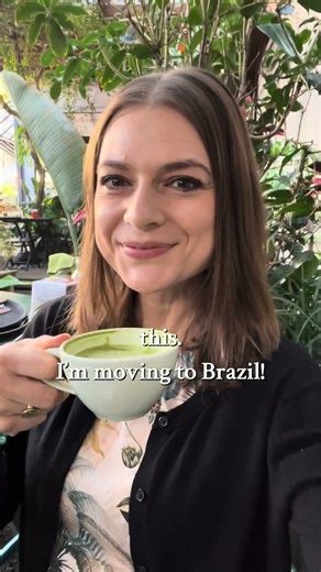 I’m moving to Brazil next year! 🇧🇷🦜🧉