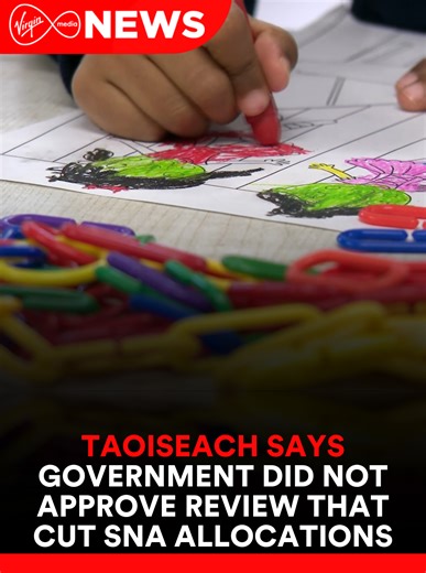 The Taoiseach has said the Government did not sign off on a review that resulted in around 200 schools being told they would lose some SNA support. Ministers say the rules governing SNA allocations will now be reviewed, alongside a €19 million plan to recruit more assistants ahead of September. #VMNews | Virgin Media News
