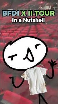 BFDI X II 2025 Tour In A Nutshell | Animation #bfdi #osc #inanimateinsanity