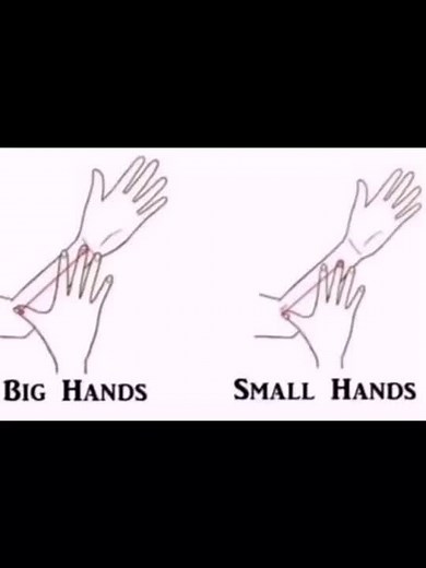 Hands Comparison Trend: Small vs. Big Hands