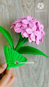 👇Free pattern tutorial on YouTube Gonkui Crochet step by step ( 💕Crochet Hydrangea Flower) #fbreels #reels #crochet #crochetflower #gonkuicrochet | Gonkui Crochet & Chapa crochet craft