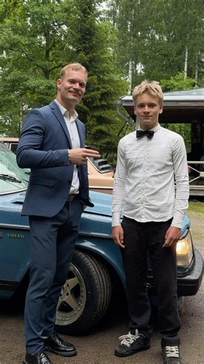 Broidi pääs ripille🌹 #turbo #fry #car #boys