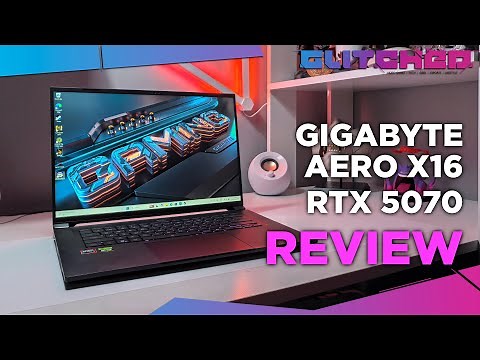 Gigabyte Aero X16 RTX 5070 Gaming Notebook Review
