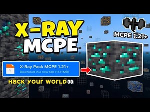 X-Ray Mod For Minecraft Bedrock 1.21 [Work on Server]