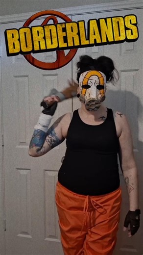 Psycho Bandit - Borderlands #shorts #cosplay #cosplayer #borderlands